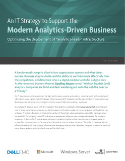 An IT Strategy to Support the Modern Analytics-Driven Business