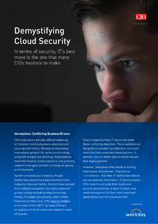 Demystifying Cloud Security