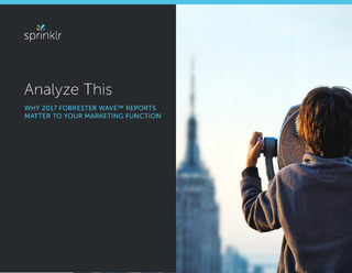 Analyze This: Marketing technology analyst reports and your day job.