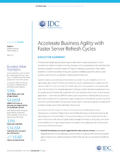 Accelerate Business Agility with Faster Server Refresh Cycles
