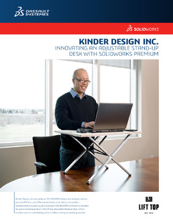 Kinder Design Inc. uses SOLIDWORKS Premium to reduce development time and streamline production