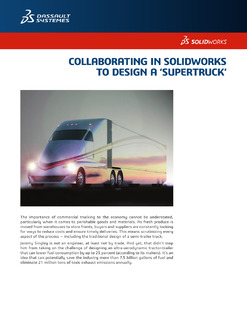 SOLIDWORKS® helps revolutionize commercial trucking
