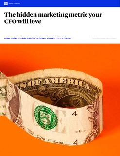 The hidden marketing metric your CFO will love