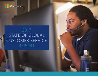 2017 Global State of customer service report