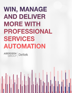 Win, Manage, and Deliver More with Professional Services Automation