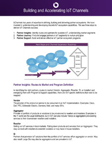 Building and Accelerating IoT Channels