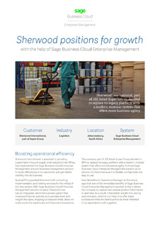 Case study – Sherwood