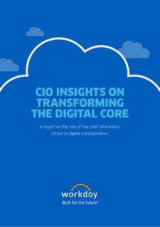 CIO Insights on Transforming the Digital Core