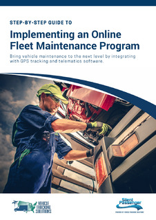 Implementing an Online Fleet Maintenance Program