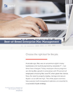 Best-of-Breed Enterprise Mac Management