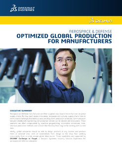 Optimized Global Production for Manufacturers
