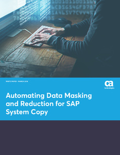 Automating Data Masking and Reduction for SAP System Copy