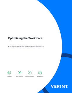 Optimizing the Workforce A Guide for Small and Medium-Sized Businesses