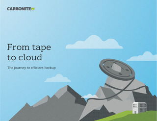 From tape to cloud: The journey to efficient backup