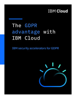 The GDPR advantage with IBM Cloud