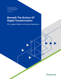 Beneath the Surface of Digital Transformation: Why Leaders Modernize Enterprise Applications