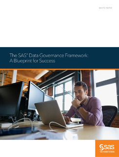 The SAS Data Governance Framework: A Blueprint for Success