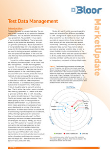 Bloor Report: Test Data Management