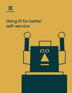 Using AI for Better Self-Service