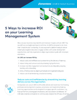 5 Ways to increase ROI on your learning management system