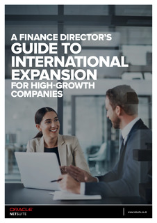 A Finance Director’s Guide to International Expansion for High-Growth Companies.