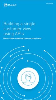 Building a single customer view using APIs