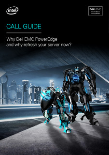 Call Guide: Why Dell EMC PowerEdge and why Refresh Your Server Now?