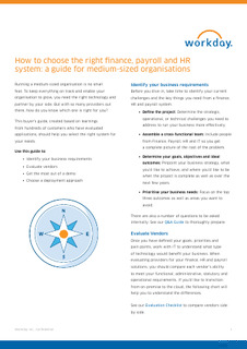 The Complete Buyer’s Guide to Choosing the Right Finance, Payroll, and HR System