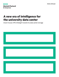 A New Era of Intelligence for the University Data Center business whitepaper