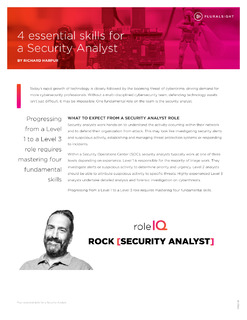 4 essential skills for a Security Analyst