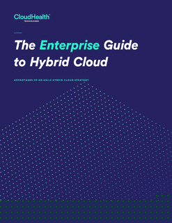 The Enterprise Guide to Hybrid Cloud