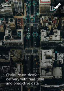 Optimize on-demand delivery routes with real-time, predictive and historical data