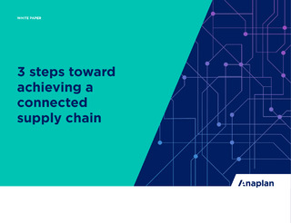 3 Steps Toward Achieving a Connected Supply Chain