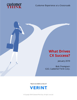 Customer Experience at a Crossroads: What Drives CX Success?