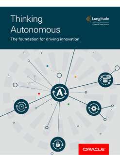 Thinking Autonomous – The foundation for driving innovation