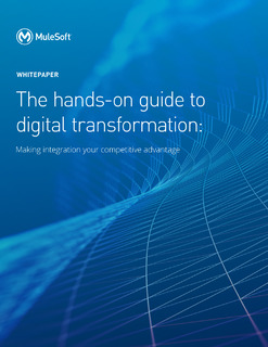 The hands-on guide to digital transformation