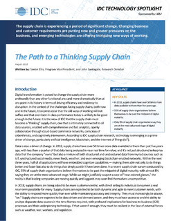 The Path to a Thinking Supply Chain