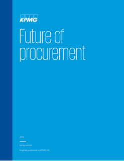 The Future of Procurement