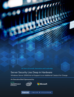 Frost and Sullivan: Server Security Lies Deep in Hardware