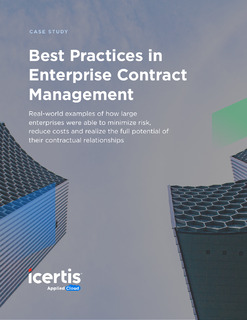 Best Practices in Enterprise Contract Management