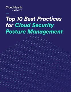 Top 10 Best Practices for Cloud Security Posture Management