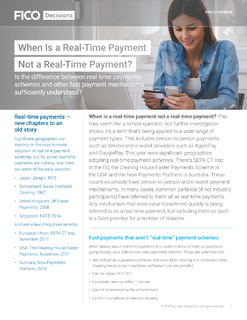 When Is a Real-Time Payment Not a Real-Time Payment?