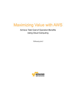 Maximize Value with AWS