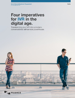 Four Imperatives for IVR in the Digital Age