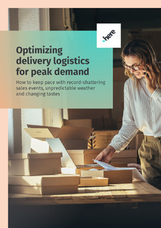 Optimizing delivery logistics for peak demand