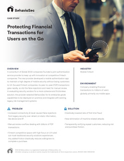 Protecting Financial Transactions for Users on the Go