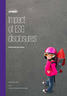 Impact of ESG disclosures