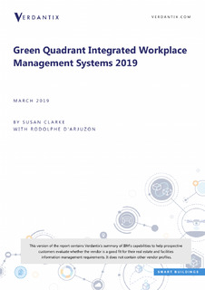 The Verdantix Green Quadrant IWMS