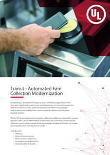 Transit – Automated Fare Collection Modernization