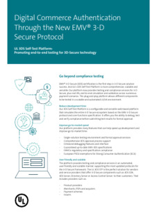 Digital Commerce Authentication Through the New EMV® 3-D Secure Protocol